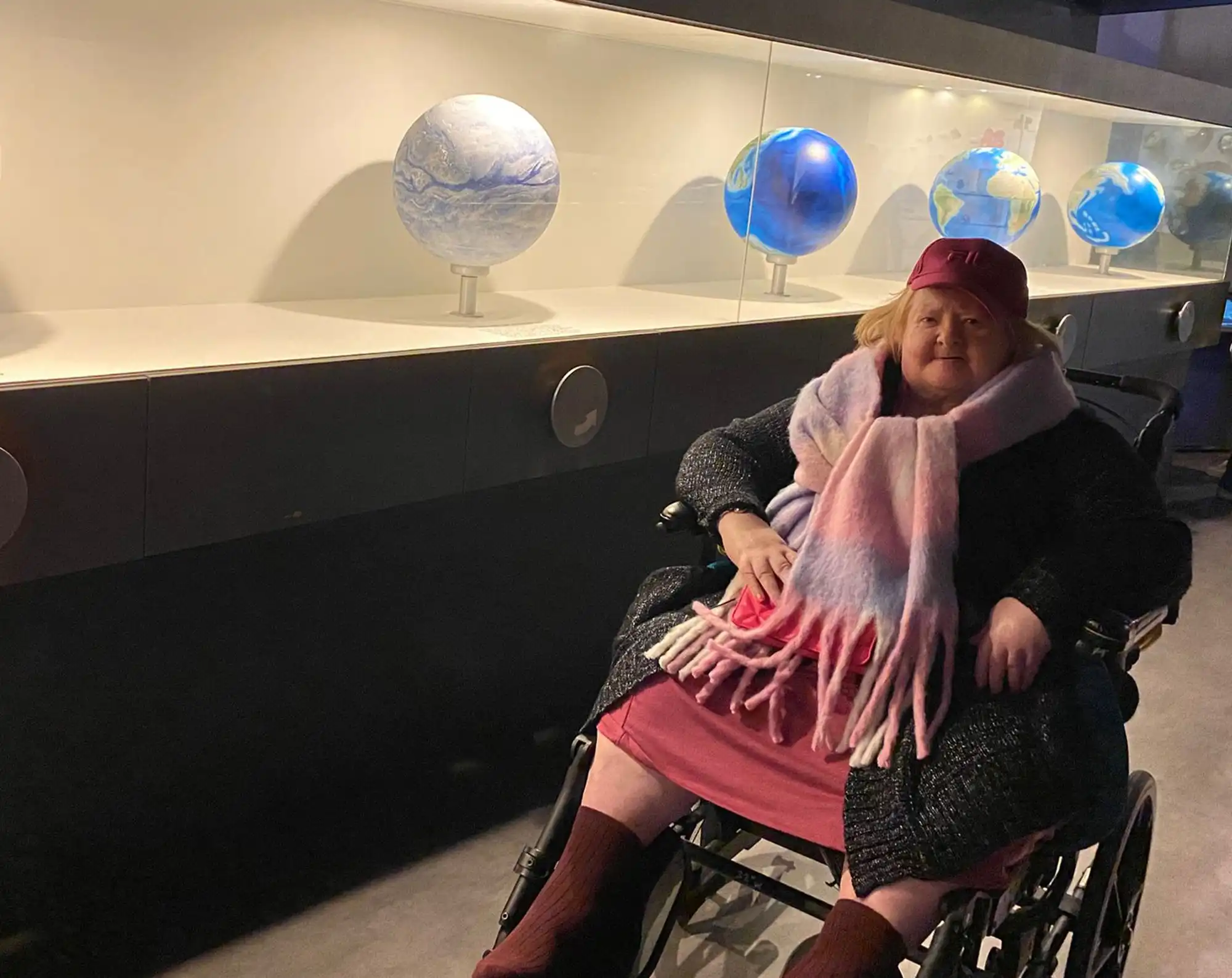 Serena enjoying her daily activities at Care I Wish SIL home in Melbourne